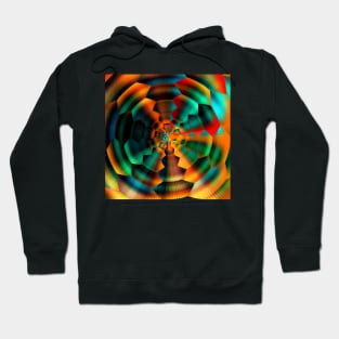 Pattern very colorful, three-dimensional Hoodie